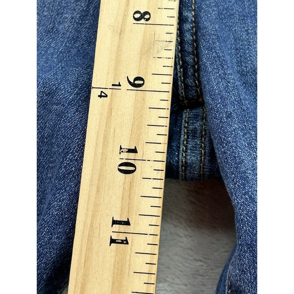 J.J. Joes Jean Women Sz 28 Bootcut Amana Whiskered Western Cowgirl Boho Mid Rise - Picture 10 of 13